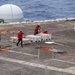 Ike conducts ammo off-load in the Atlantic Ocean