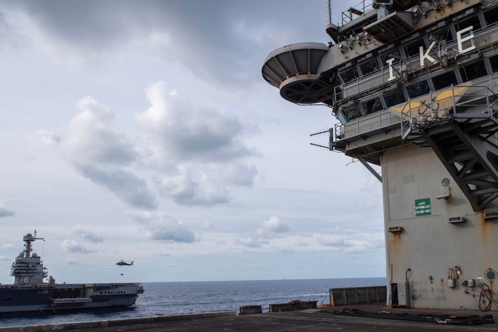 IKE Supports Naval Operations in the Atlantic Ocean