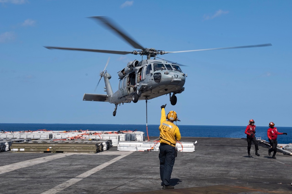 Ike Supports Naval Operations in the Atlantic Ocean