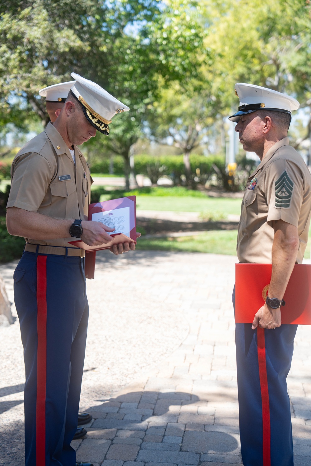 Master Sgt. Nathan Cuellar Retirement Ceremony