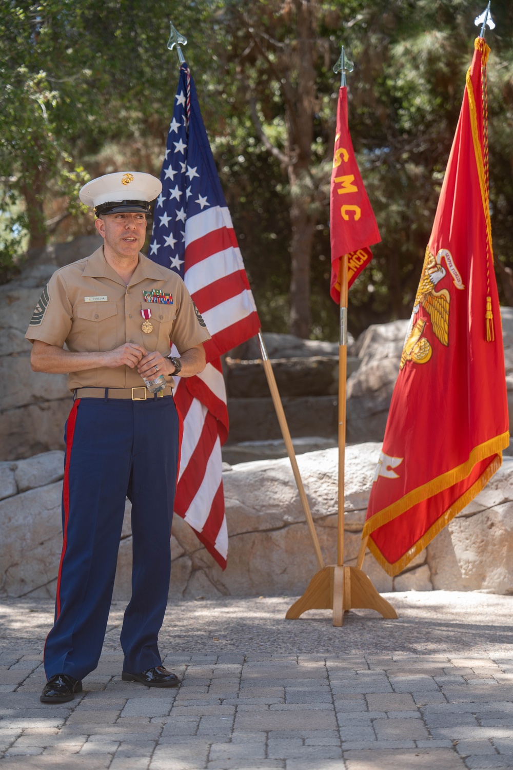 Master Sgt. Nathan Cuellar Retirement Ceremony