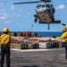 IKE Conducts Ammo Offload in the Atlantic Ocean