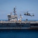 IKE Conducts Ammo Offload in the Atlantic Ocean