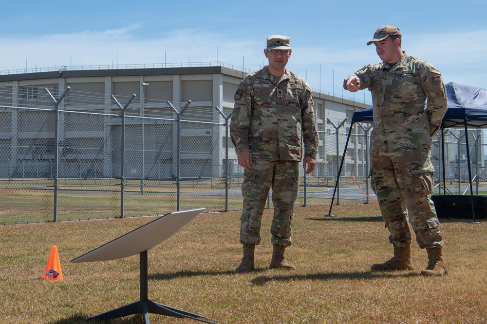 374th CS display expeditionary readiness during Adamantium Shield II
