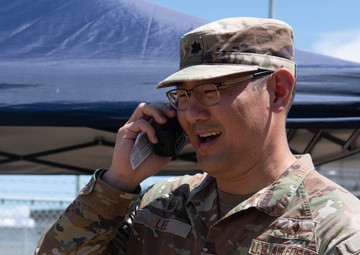 374th CS display expeditionary readiness during Adamantium Shield II