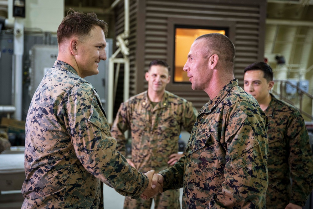 15th MEU commanding officer visits Marines, Sailors across South Korea