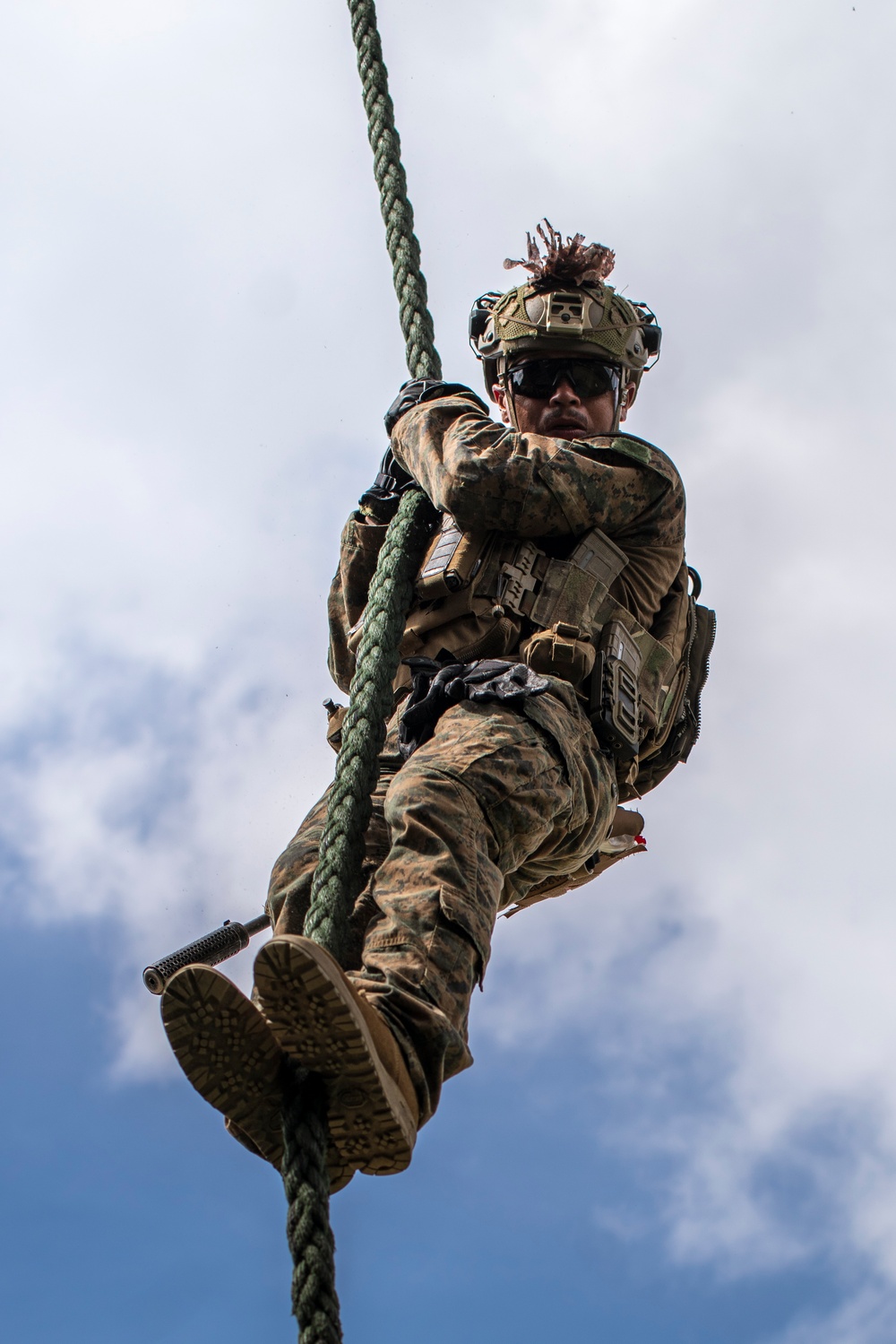 ROK Marines, BLT 1/5 Conduct Mountain Warfare Training