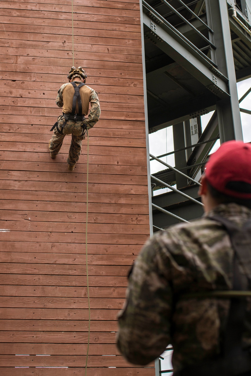 ROK Marines, BLT 1/5 Conduct Mountain Warfare Training