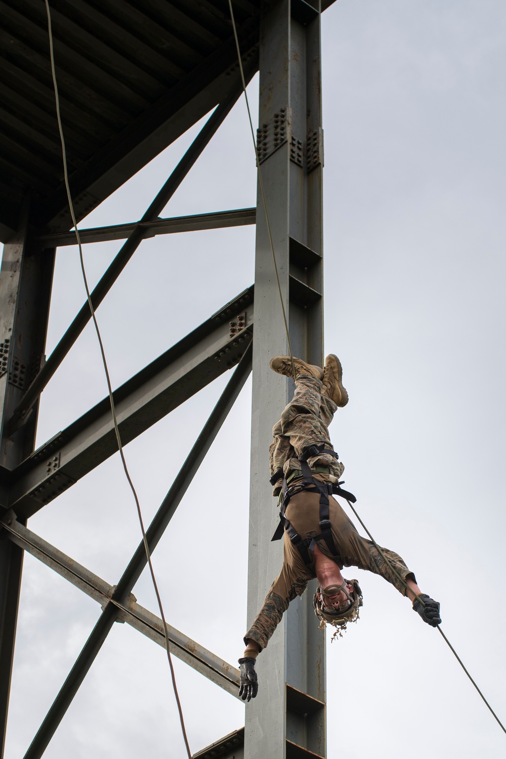 ROK Marines, BLT 1/5 Conduct Mountain Warfare Training