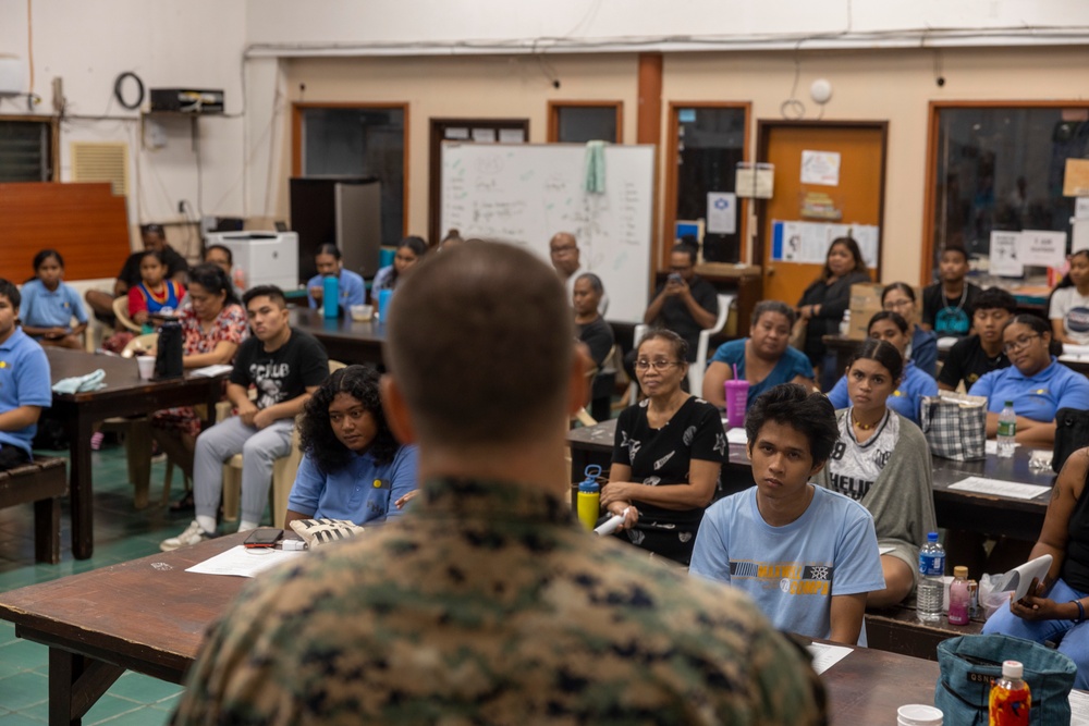 Koa Moana 24: Medical Recruiting Event at Palau High School