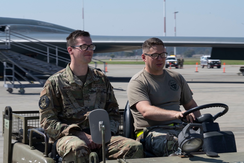 B-2 prep for Pacific BTF