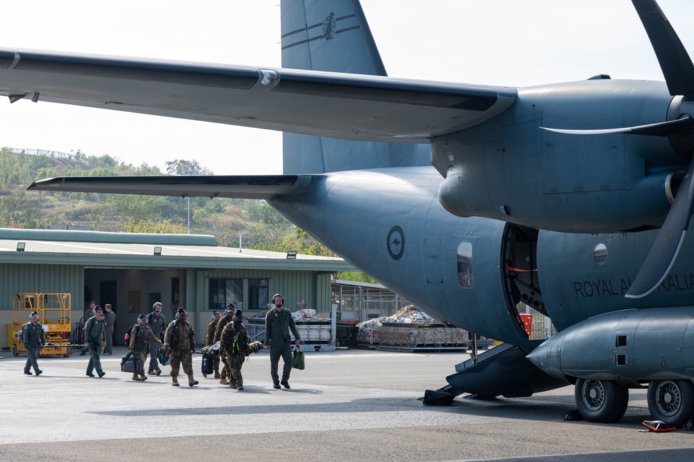 USAF, RAAF and PNGDF training efforts culminate with aeromedical evacuation FTX during Pac Angel 24-1