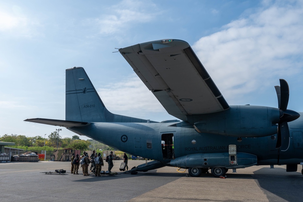 USAF, RAAF and PNGDF training efforts culminate with aeromedical evacuation FTX during Pac Angel 24-1