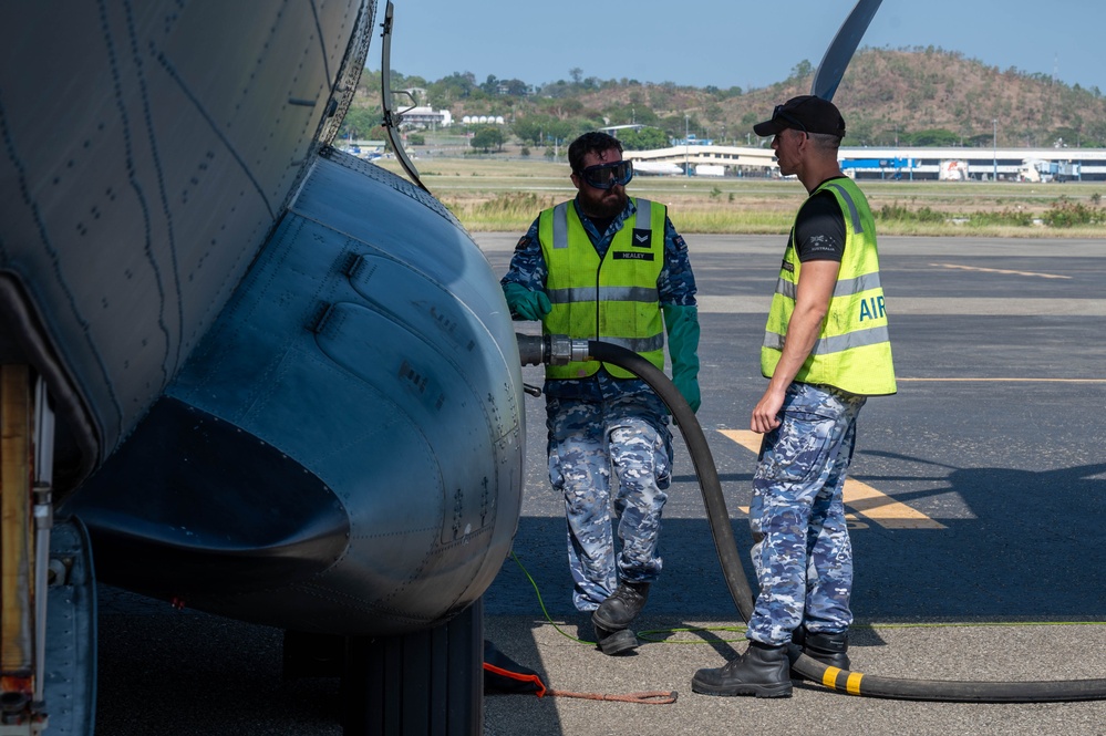 USAF, RAAF and PNGDF training efforts culminate with aeromedical evacuation FTX during Pac Angel 24-1