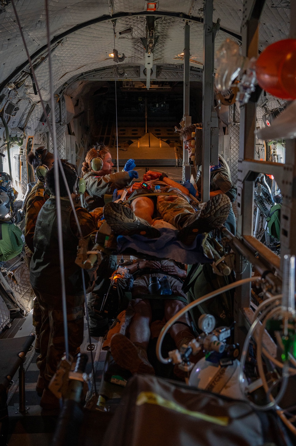 USAF, RAAF and PNGDF training efforts culminate with aeromedical evacuation FTX during Pac Angel 24-1