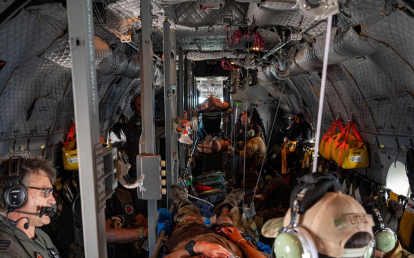 USAF, RAAF and PNGDF training efforts culminate with aeromedical evacuation FTX during Pac Angel 24-1