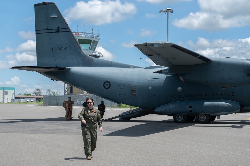 USAF, RAAF and PNGDF training efforts culminate with aeromedical evacuation FTX during Pac Angel 24-1