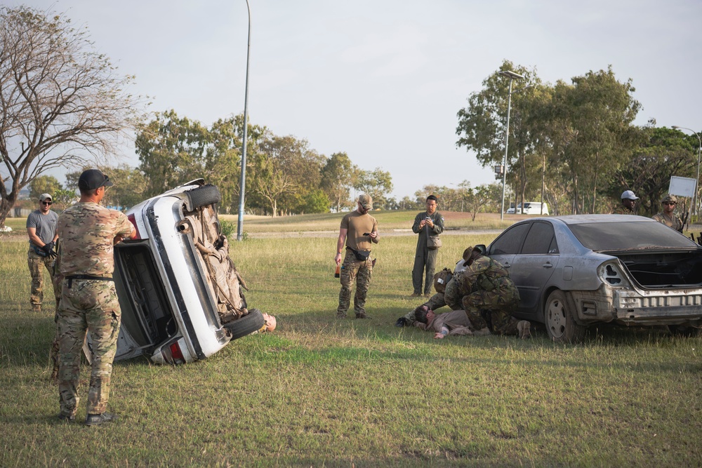 PNGDF tests lessoned learned during mass casualty exercise during Pacific Angel 24-1