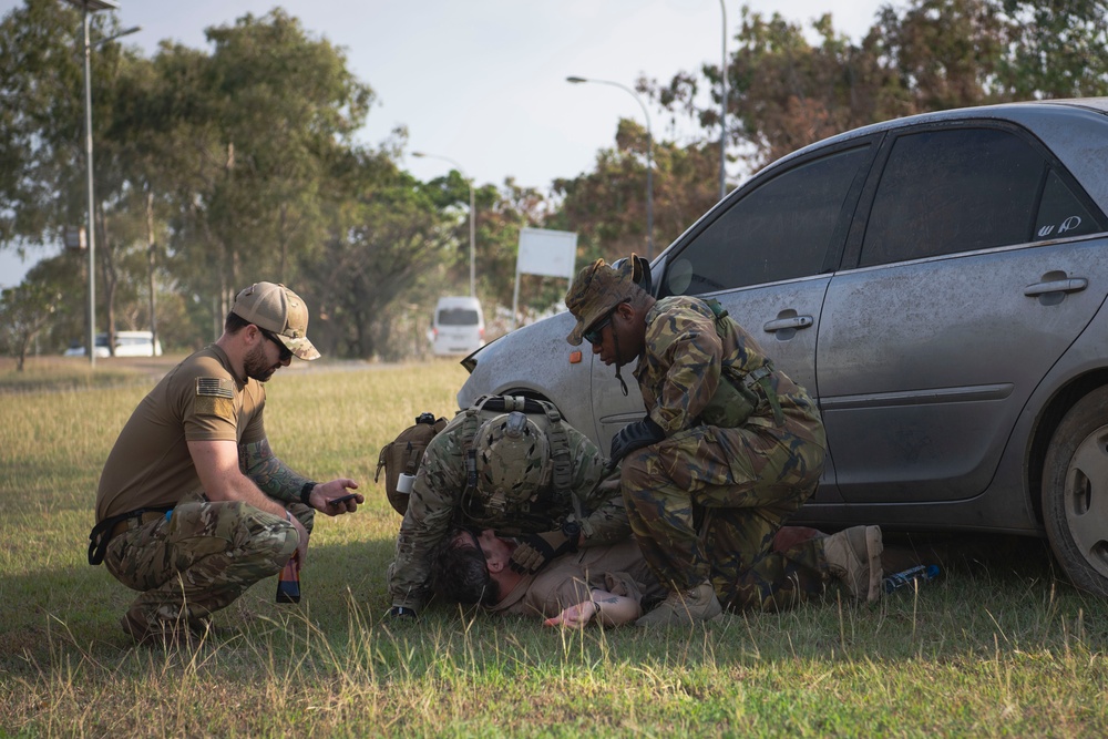 PNGDF tests lessoned learned during mass casualty exercise during Pacific Angel 24-1