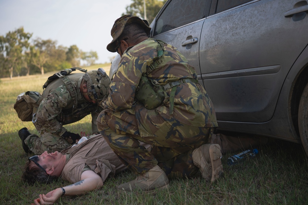 PNGDF tests lessoned learned during mass casualty exercise during Pacific Angel 24-1