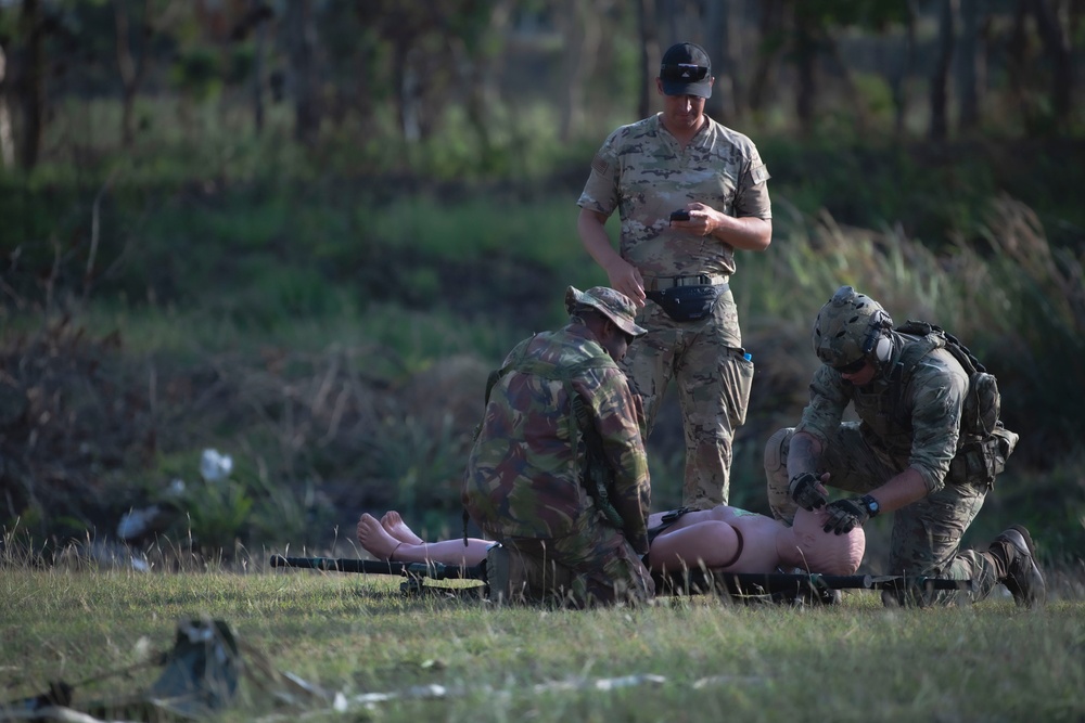 PNGDF tests lessoned learned during mass casualty exercise during Pacific Angel 24-1