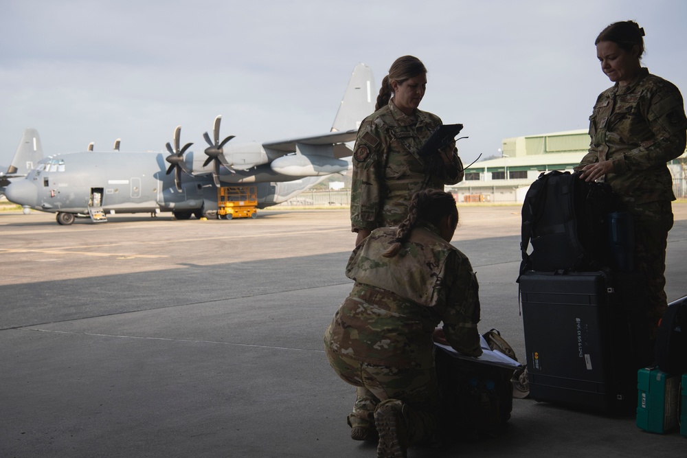 USAF, RAAF and PNGDF training efforts culminate with aeromedical evacuation FTX during Pac Angel 24-1