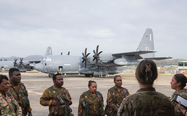 USAF, RAAF and PNGDF training efforts culminate with aeromedical evacuation FTX during Pac Angel 24-1