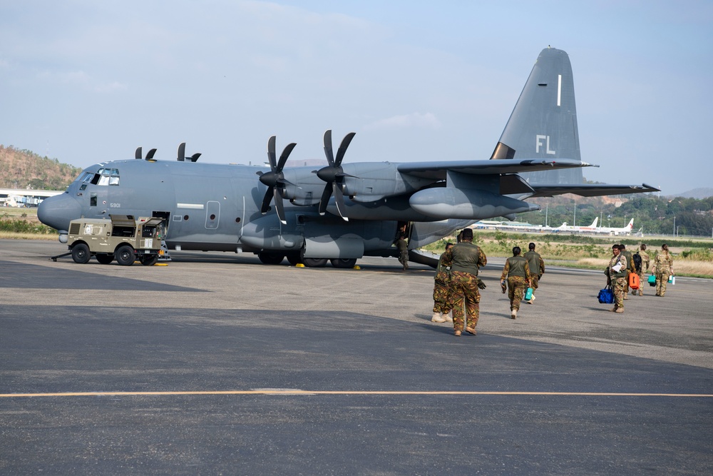 USAF, RAAF and PNGDF training efforts culminate with aeromedical evacuation FTX during Pac Angel 24-1