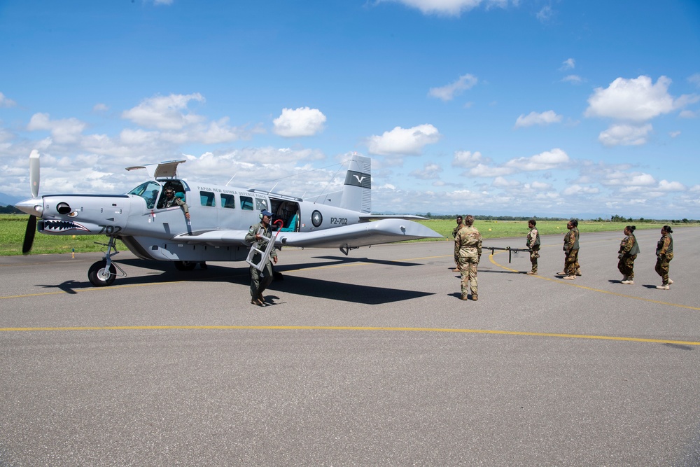 USAF, RAAF and PNGDF training efforts culminate with aeromedical evacuation FTX during Pac Angel 24-1