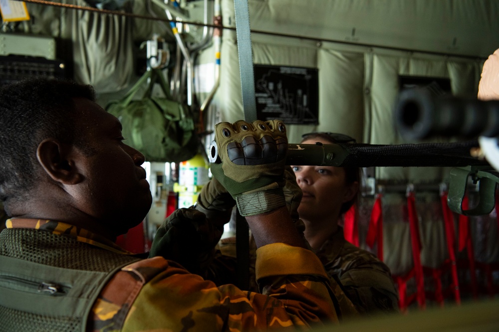 USAF, RAAF and PNGDF training efforts culminate with aeromedical evacuation FTX during Pac Angel 24-1