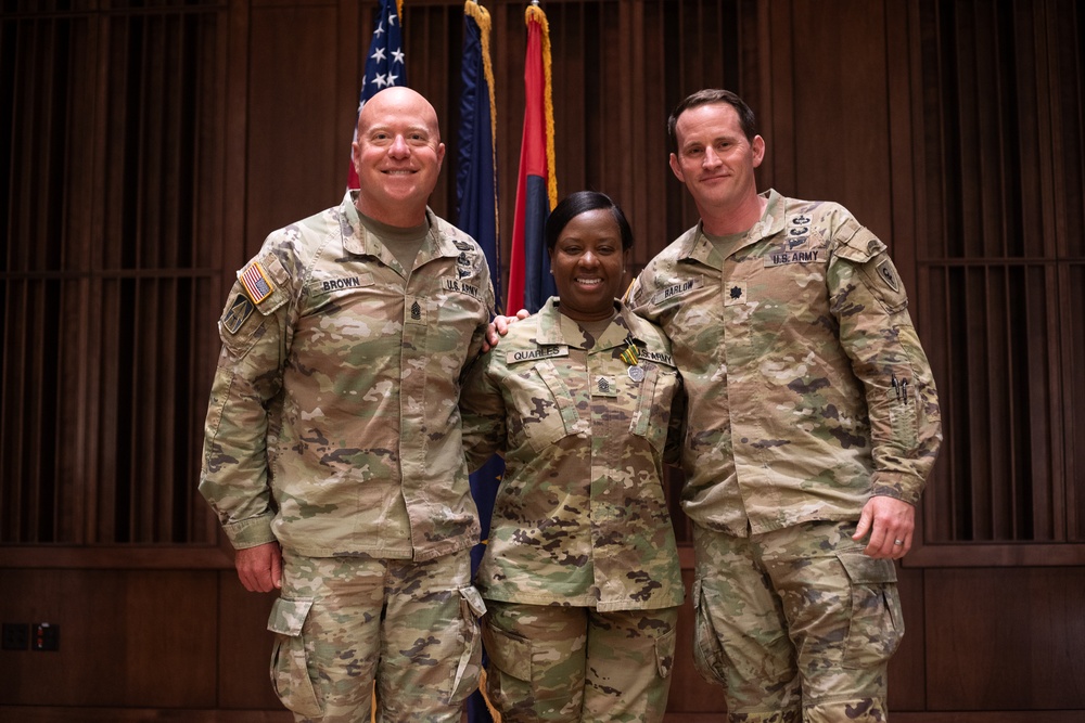 Quarles retires from Indiana National Guard