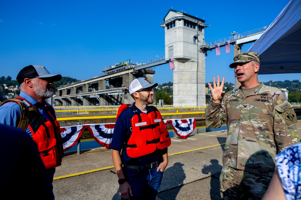 Decades in the making: Pittsburgh District celebrates completion of newest lock chamber on Monongahela River