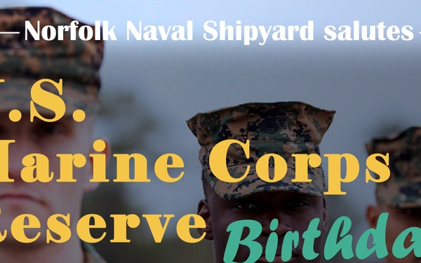 NNSY Celebrates the U.S. Marine Corps Reserve Birthday