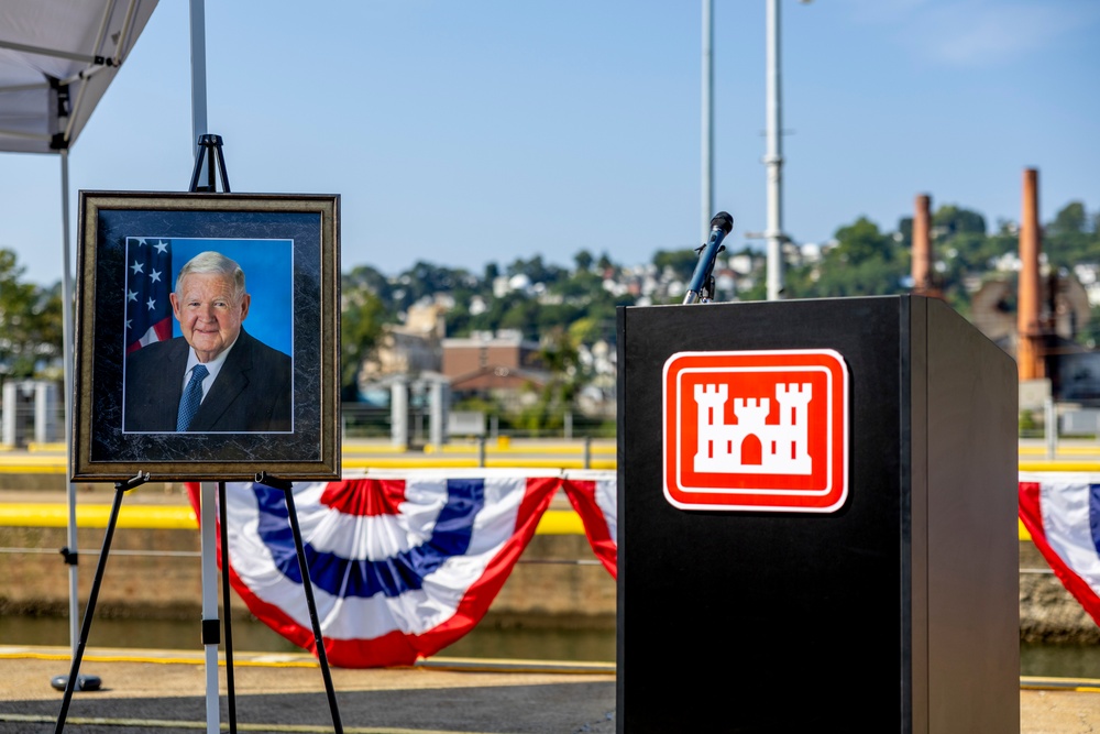 Decades in the making: Pittsburgh District celebrates completion of newest lock chamber on Monongahela River