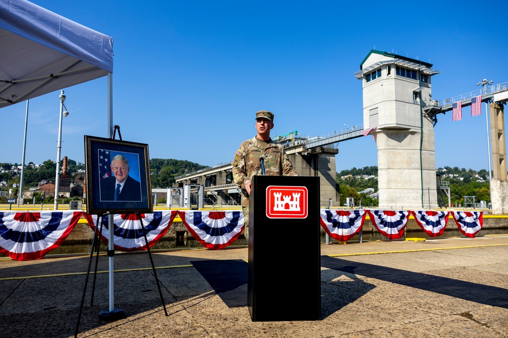 Decades in the making: Pittsburgh District celebrates completion of newest lock chamber on Monongahela River