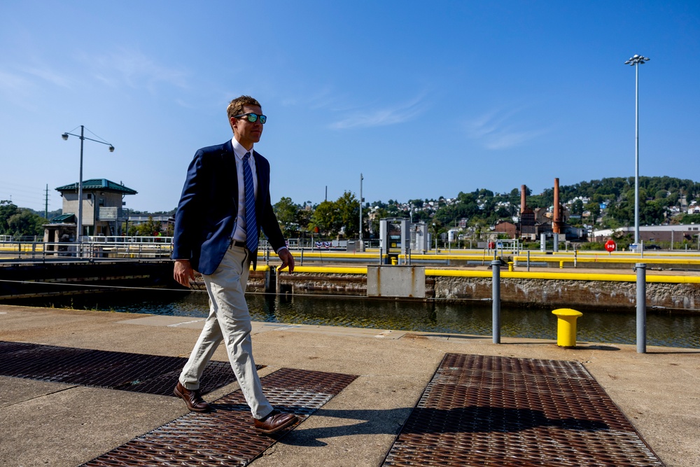 Decades in the making: Pittsburgh District celebrates completion of newest lock chamber on Monongahela River