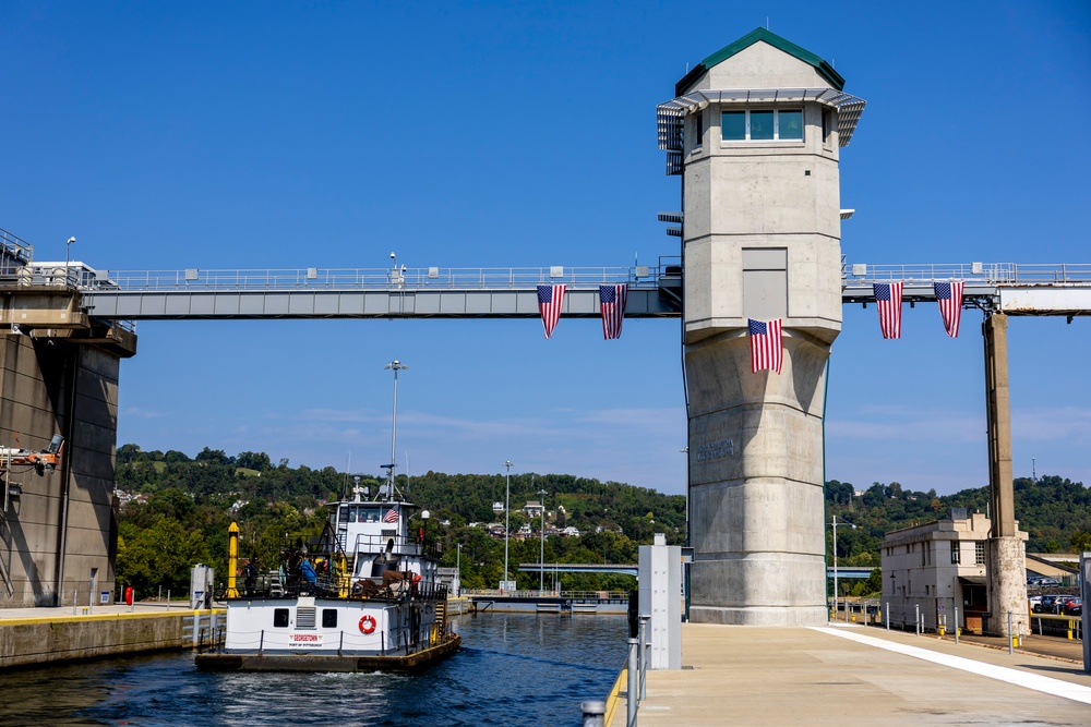 Decades in the making: Pittsburgh District celebrates completion of newest lock chamber on Monongahela River