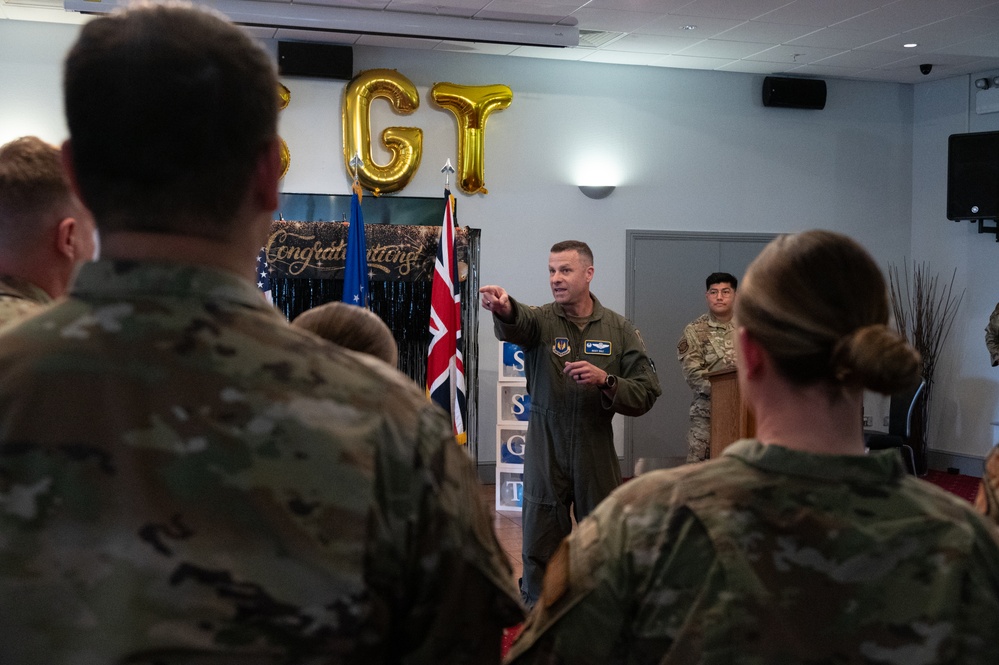 Staff Sergeant release party at RAF Croughton