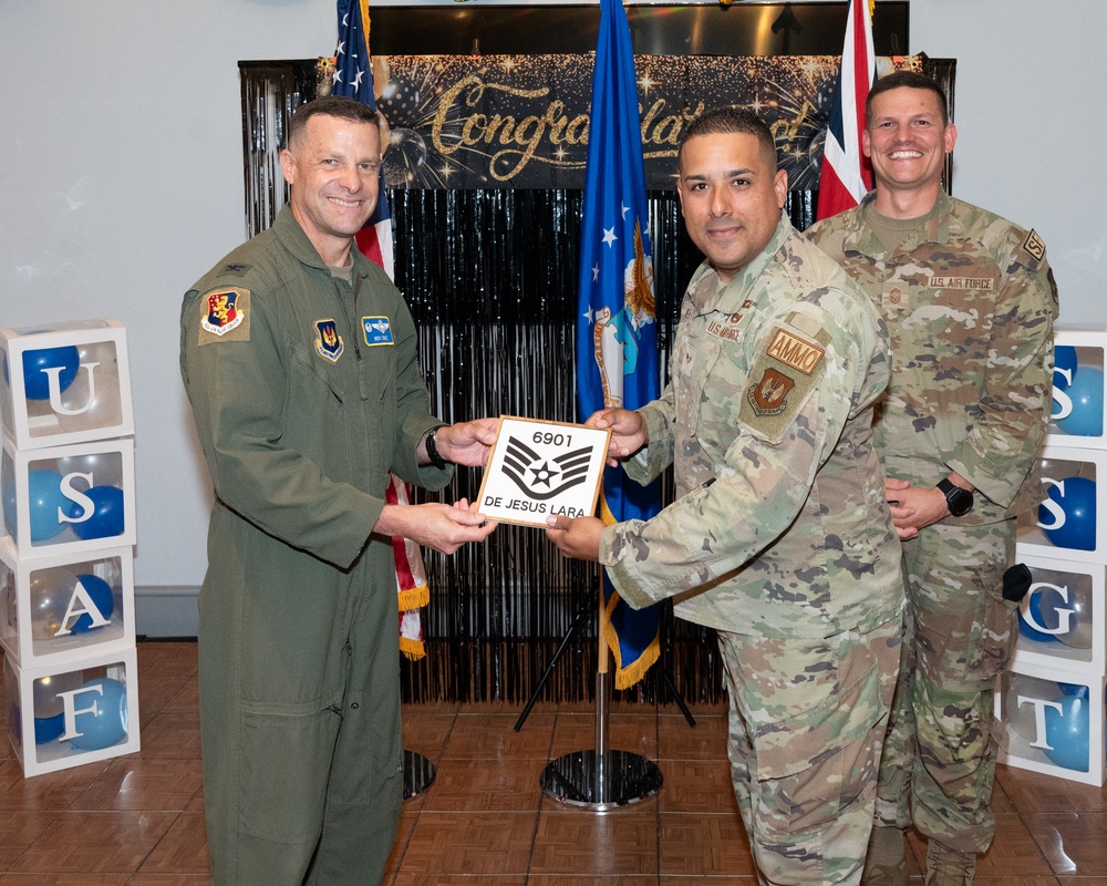 Staff Sergeant release party at RAF Croughton