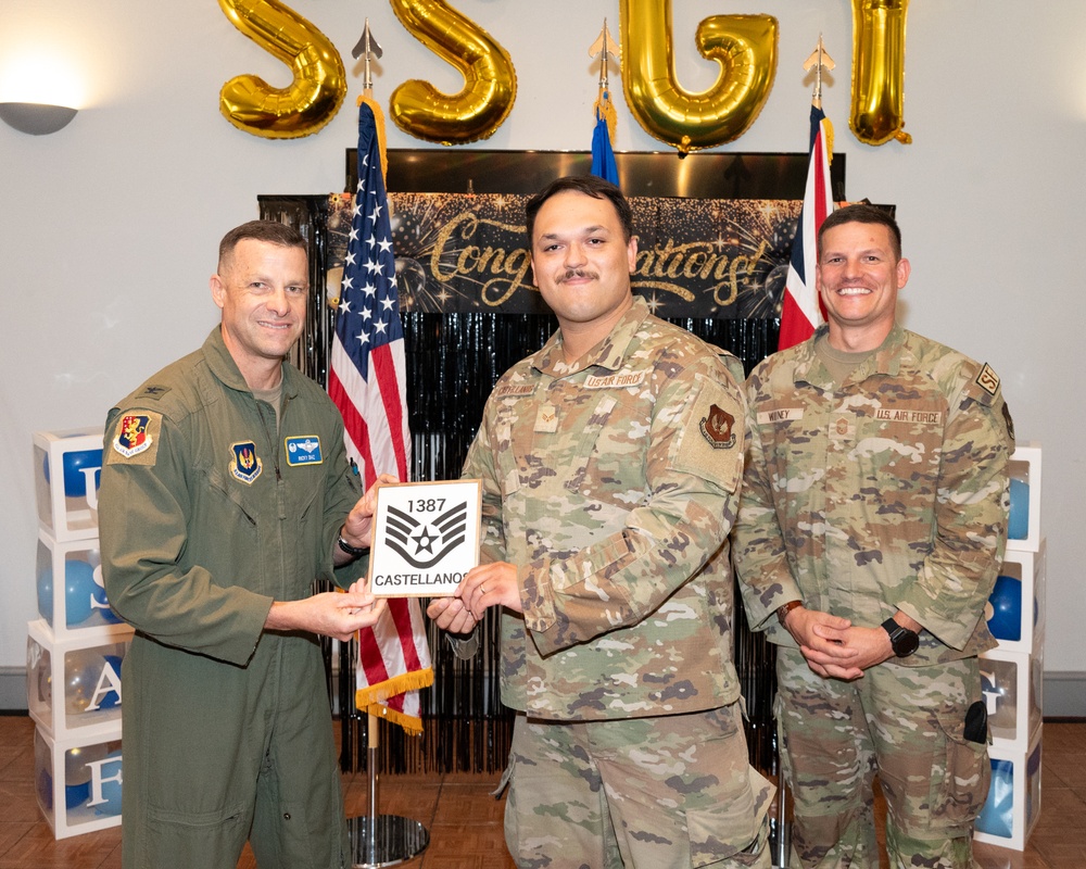 Staff Sergeant release party at RAF Croughton