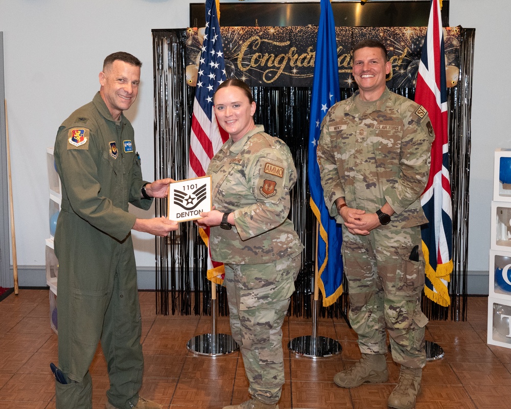 Staff Sergeant release party at RAF Croughton