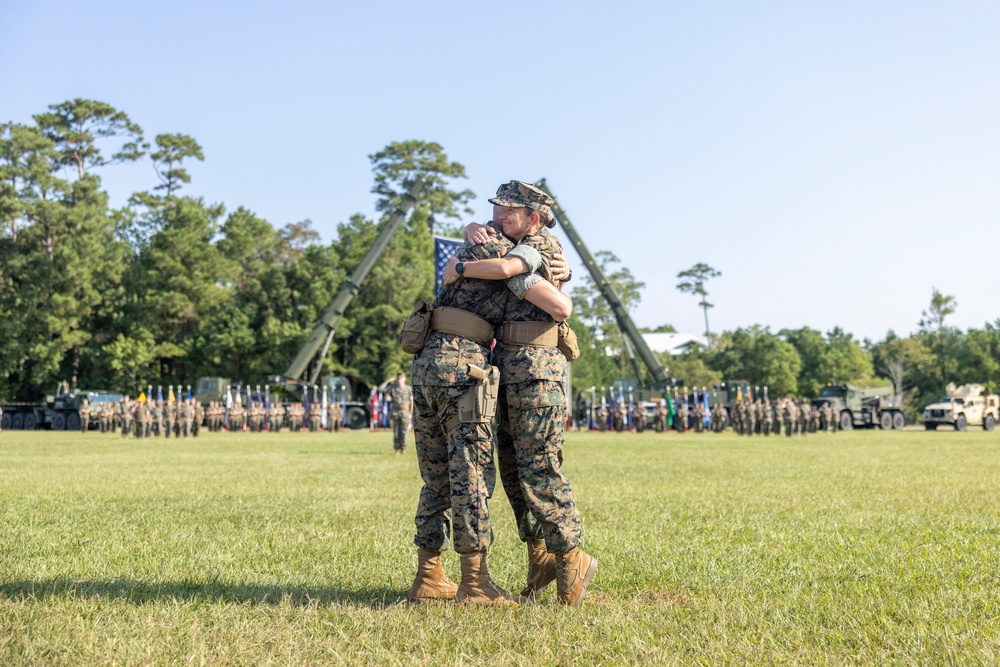 Combat Logistics Regiment 2 Change of Command Ceremony