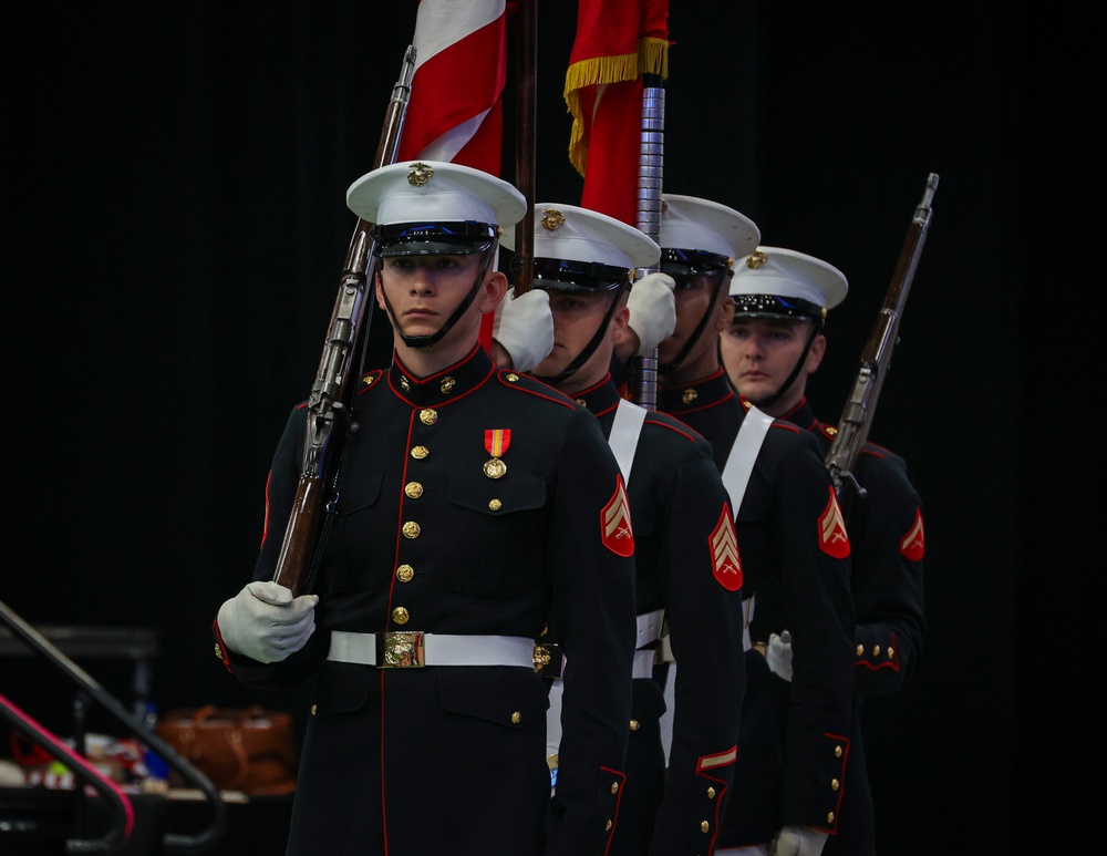 The Battle Color Detachment in North Dakota