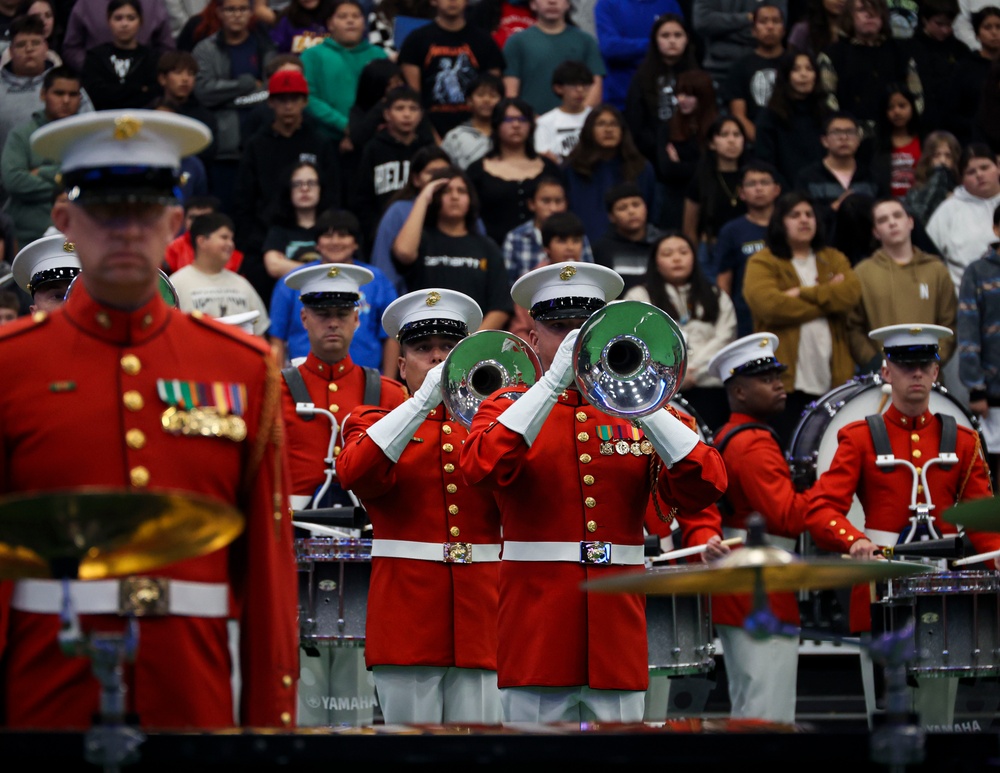 The Battle Color Detachment in North Dakota