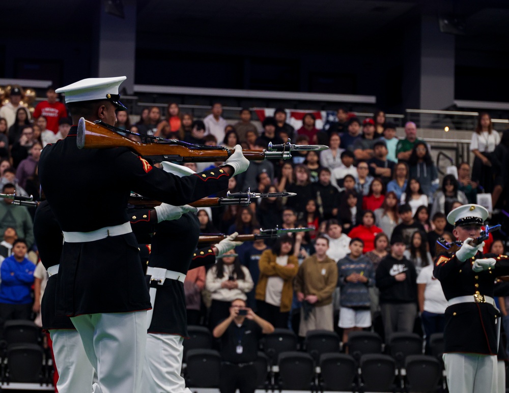 The Battle Color Detachment in North Dakota