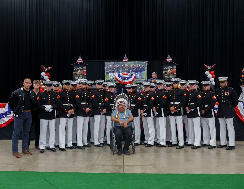 The Battle Color Detachment in North Dakota