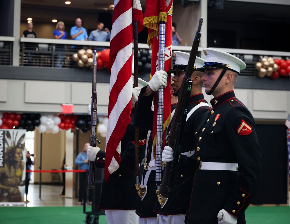 The Battle Color Detachment in North Dakota