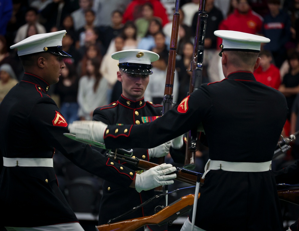 The Battle Color Detachment in North Dakota