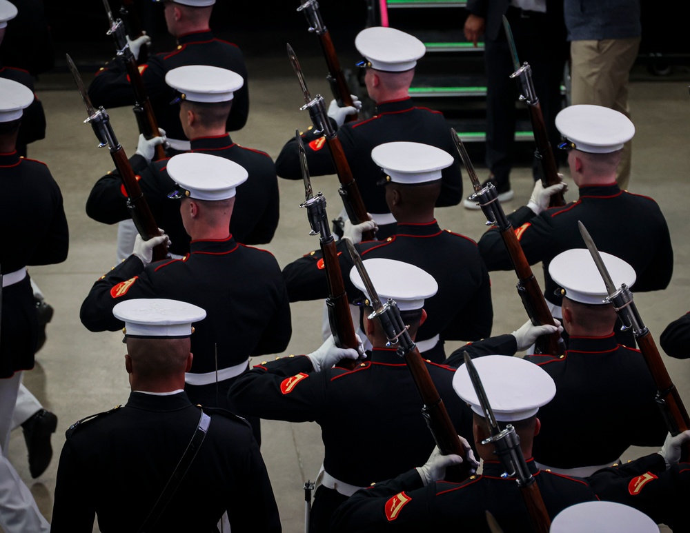 The Battle Color Detachment in North Dakota