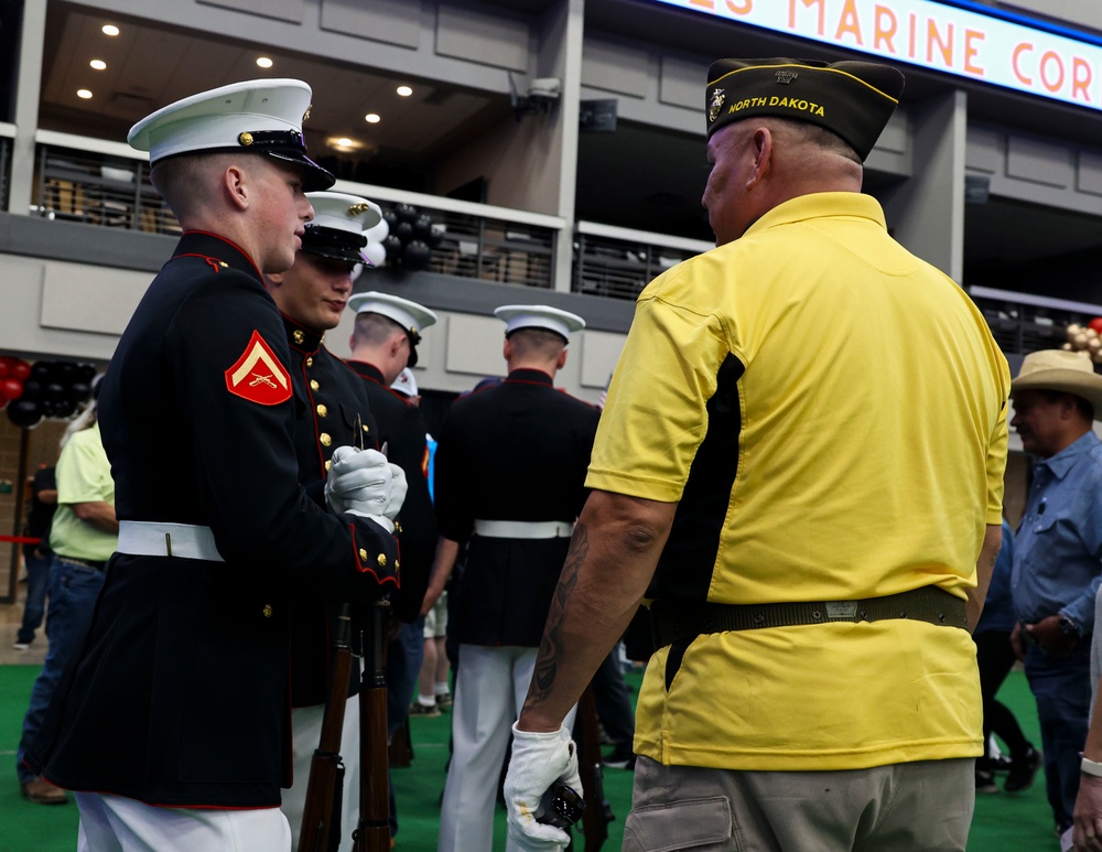 The Battle Color Detachment in North Dakota